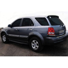 Кромка багажника (нерж.) Carmos - Турецька сталь для Kia Sorento 2002-2009 рр.