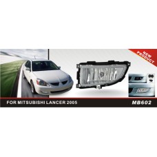 Противотуманки (2 шт, галоген) для Mitsubishi Lancer 9 2004-2008 рр.