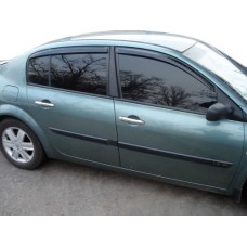 Вітровики SD (4 шт, HIC) для Renault Megane II 2004-2009 рр.