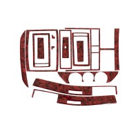 Накладки на панель (2001-2005) Карбон для Volkswagen Polo 2001-2009 рр.