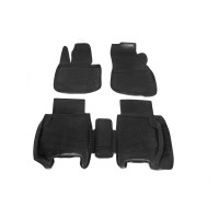 Гумові килимки в салон (4 шт, ОЕМ) для Honda Civic HB 2006-2012 рр.