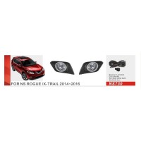 Протитуманки 2014-2016 (повний комплект) для Nissan X-trail T32 / Rogue 2014-2021 рр.