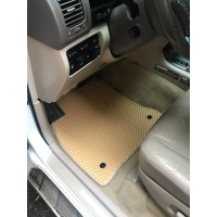 Килимки EVA (бежеві) для Toyota Land Cruiser 100