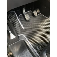 Поліуретанові килимки (2 шт, EVA, чорні) 1-20231 для Citroen Jumpy/Dispatch 2017↗ рр.