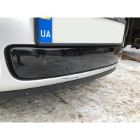 Зимова накладка на решітку (2007-2010, нижня) Матова для Skoda Roomster 2007↗ рр.