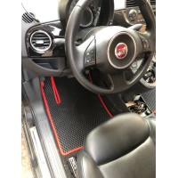 Килимки EVA 500 (чорні) для Fiat 500/500L