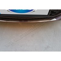 Накладка на решітку бампера 2014-2018 (нерж) для Hyundai I-20 2014-2020 рр.