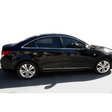 Накладки на дверні молдинги (нерж.) для Chevrolet Cruze 2009-2015 рр.