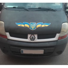 Чохол капота (шкірозамінник) для Renault Master 1998-2010 рр.