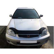 Дефлектор капоту (EuroCap) для Honda Civic 1995-2001 рр.