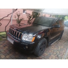 Бокові пороги Maya V1 (2 шт., алюміній) для Jeep Grand Cherokee WK 2004-2010рр.