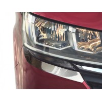 Вії під фари 2019-2023 (2 шт, нерж) для Volkswagen T6 2015↗, 2019↗ рр.