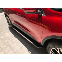 Бокові пороги RedLine V1 (2 шт., алюміній) для Ford Kuga/Escape 2019↗︎ рр.