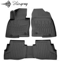 Килимки Stingray 3D (5 шт, поліуретан) для Mazda CX-9 2017↗