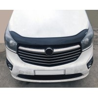 Дефлектор капоту (EuroCap) для Opel Vivaro 2015-2019 рр.