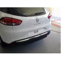 Кромка бампера (SW, нерж) для Renault Clio IV 2012-2019 рр.