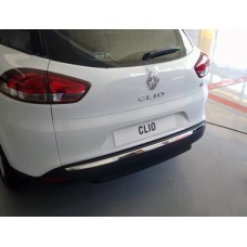 Кромка бампера (SW, нерж) для Renault Clio IV 2012-2019 рр.