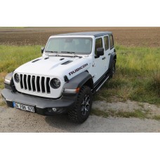 Бокові пороги RedLine (2 шт., Алюміній) для Jeep Wrangler 2018↗ рр.