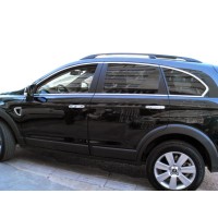Верхня окантовка вікон (6 шт, нерж) для Chevrolet Captiva 2006-2019рр.