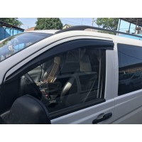 Вітровики (2 шт., Sunplex Sport) для Mercedes Vito W639 2004-2015рр.
