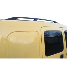 Рейлінги Чорні Стандартна база, Пластикові ніжки для Renault Kangoo 1998-2008 рр.