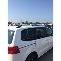 Рейлінги Хром (турецький дизайн) Пластикова ніжка для Volkswagen Sharan 2010↗ рр.
