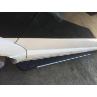 Бокові пороги RedLine V1 (2 шт., Алюміній) Long/ExtraLong для Mercedes Sprinter 2006-2018 рр.