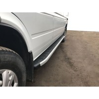 Бокові пороги Fullmond (2 шт, алюм) Середня база для Mercedes Sprinter 1995-2006 рр.
