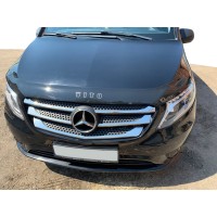 Дефлектор капота (VIP) для Mercedes Vito / V W447 2014↗ рр.