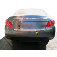 Кромка багажника (нерж) для Peugeot 508 2010-2018 рр.