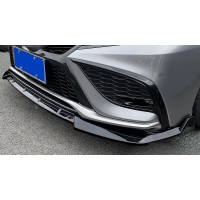 Передня лип накладка 2015-2018 (ABS) для Toyota Camry 2011-2018 рр.