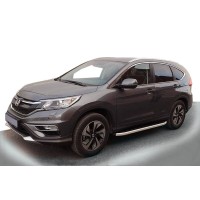 Бокові пороги Fullmond (2 шт., алюм.) для Honda CRV 2017-2022 рр.