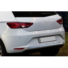 Кромка бампера (нерж.) для Seat Leon 2013-2020 рр.