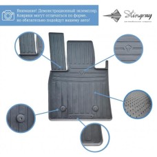 Гумові килимки (2 шт, Stingray Premium) для Iveco S-Way 2019↗ рр.