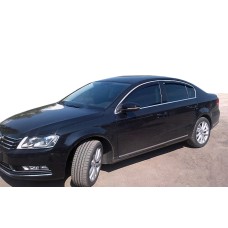 Вітровики з хром молдингом SD (4 шт, HIC) для Volkswagen Passat B6 2006-2012рр.