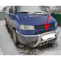 Нижня накладка на решітку Матова на пряму морду для Volkswagen T4 Transporter