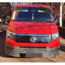 Зимова решітка Матова для Volkswagen Crafter 2017↗ рр.