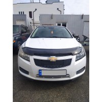 Дефлектор капоту (Eurocap) для Chevrolet Cruze 2009-2015 рр.