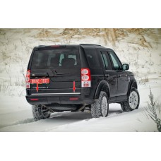 Кромка багажника (нерж.) для Land Rover Discovery III