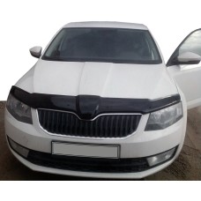 Дефлектор капота 2013-2017 (EuroCap) для Skoda Octavia III A7 2013-2019рр.