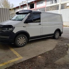 Комплект молдингів і арок (11 деталей) 1 бокова дверка, Коротка база для Volkswagen T6 2015↗, 2019↗ рр.