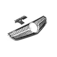 Передня решітка (2009-2013, Diamond Silver) для Mercedes E-сlass coupe C207 2010-2017рр.