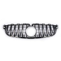 Передня решітка GT (для C63) 2018-2023, з камерою для Mercedes C-сlass W205 2014-2021рр.