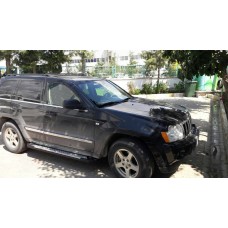 Бокові пороги Allmond Grey (2 шт., алюміній) для Jeep Grand Cherokee WK 2004-2010рр.