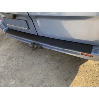 Накладка на задній бампер DDU (ABS) для Nissan Primastar 2002-2014рр.