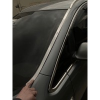 Окантовка вітрового скла (нерж) для Opel Astra J 2010↗ рр.