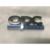 Opel Металевий шильдик OPC Line (Хром)