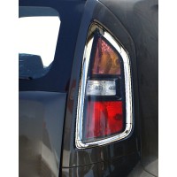 Накладка на стопи (2 шт, нерж.) для Kia Soul I 2008-2013 рр.