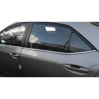 Нижня окантовка (4 шт, нерж) для Toyota Corolla 2013-2019 рр.