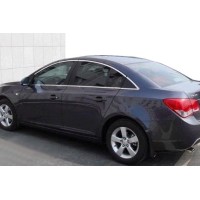 Повна окантовка вікон (для версії Sedan, нерж.) для Chevrolet Cruze 2009-2015 рр.